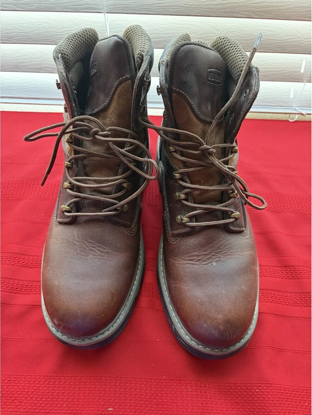 Wolverine Raider Contour Welt Mens Brown Wide Work Boots
